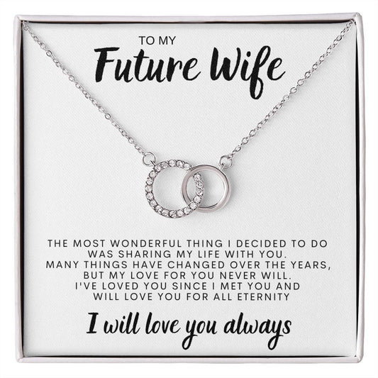 To My Future Wife | Perfect Pair Necklace | Valentine's Day