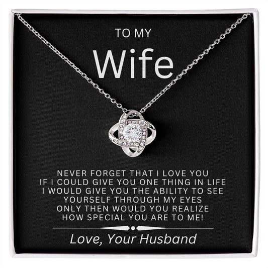 Wife | Love Knot Necklace
