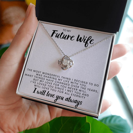 To My Future Wife | Love Knot Necklace