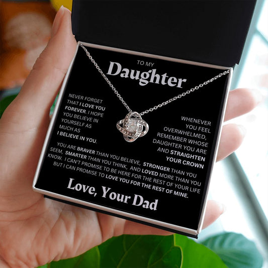 Daughter | Love Knot Necklace