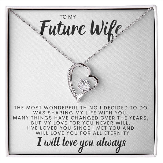 To My Future Wife | Forever Love Necklace
